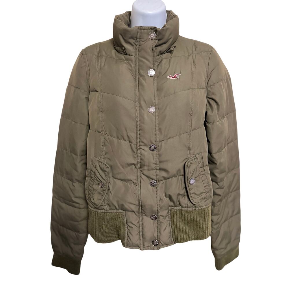 Vintage Y2K Hollister down puffer jacket Jr-L/W-S